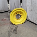 10-Hole Waffle Wheel (Groups of 3 bolts, w/weight holes) Center for 38"-54" Rim, John Deere Yellow