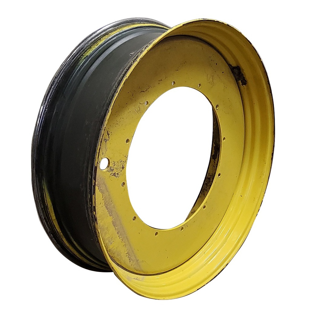 16"W x 54"D, John Deere Yellow 12-Hole Stub Disc