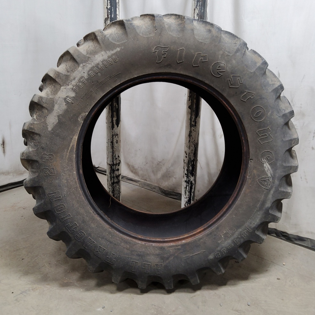 18.4/-38 Firestone All Traction 23 R-1, D (8 Ply) 70%