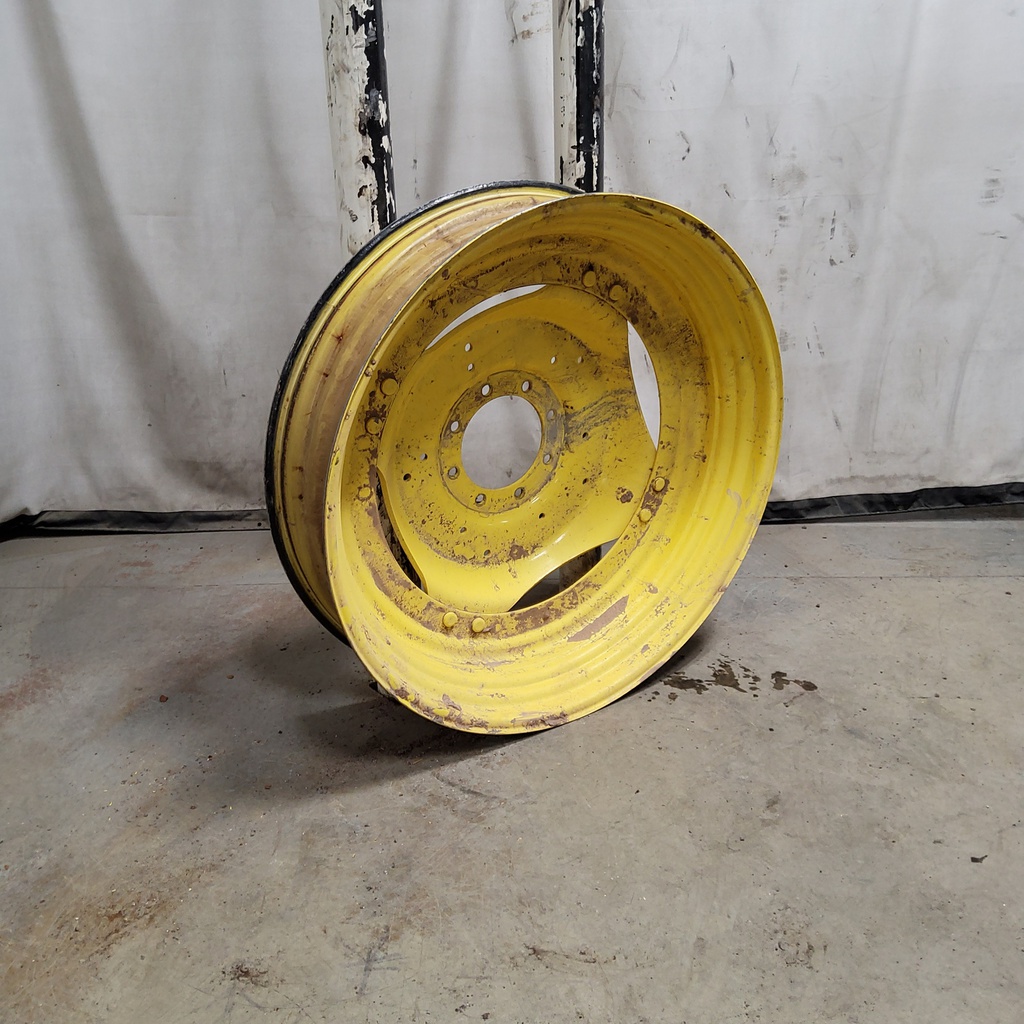 10"W x 42"D, John Deere Yellow 8-Hole Stub Disc (groups of 2 bolts)