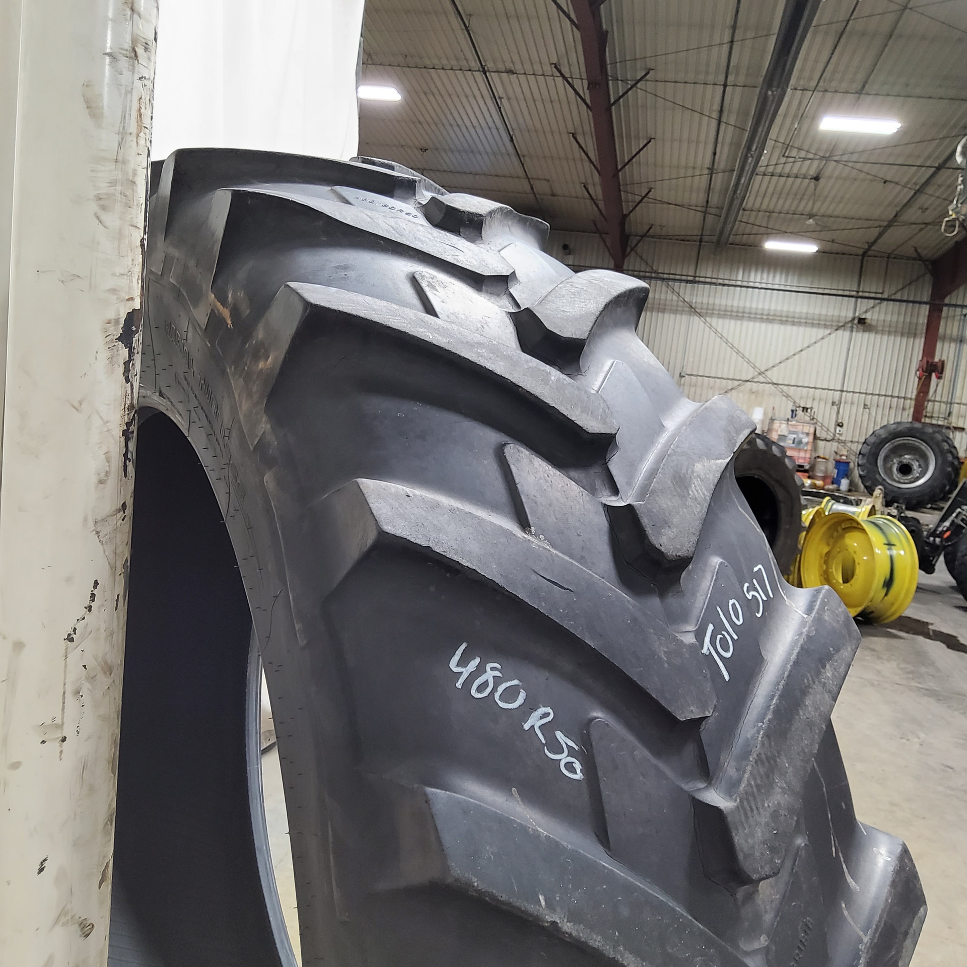 Used480/80R50 Michelin AgriBib R1W Agricultural Tires for Sales NTS