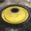 520/85R42 Goodyear Farm UltraTorque Radial R-1 on John Deere Yellow 10-Hole Dolly Dual 70%