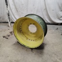15"W x 34"D Waffle Wheel (Groups of 3 bolts)/Waffle Wheel (Groups of 3 bolts)HD Rim with 10-Hole Center, John Deere Yellow