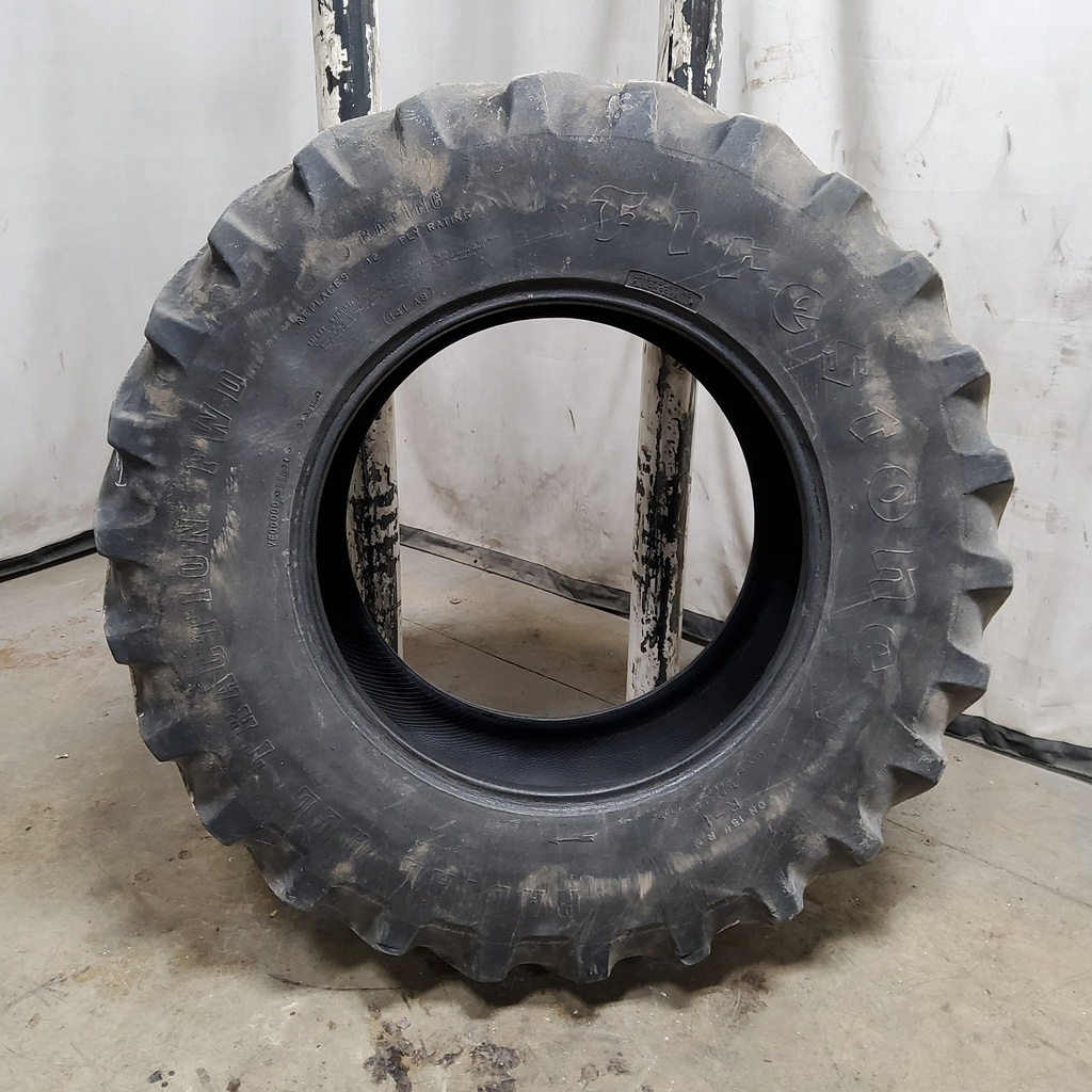 16.9/R30 Firestone Radial All Traction FWD R-1 141 A8, F (12 Ply) 30%