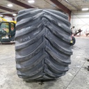 LSW 1400/30R46 Goodyear Farm Optitrac R-1W on John Deere Yellow 10-Hole Formed Plate