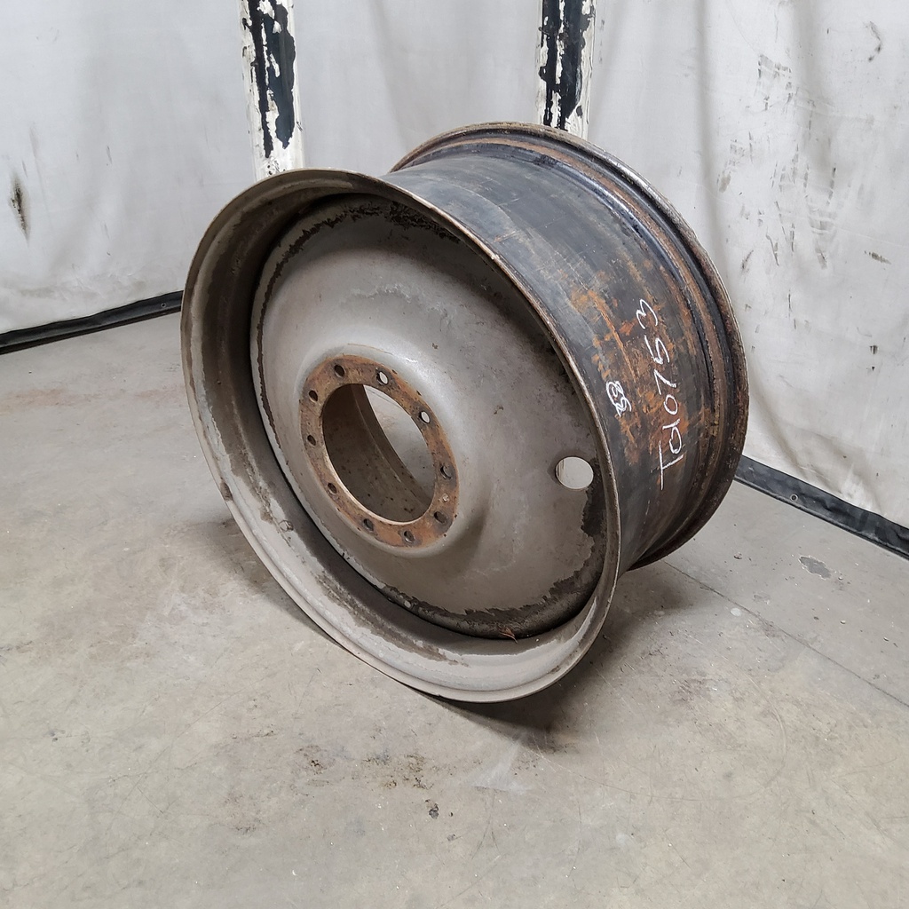 18"W x 38"D, Bare 10-Hole Formed Plate