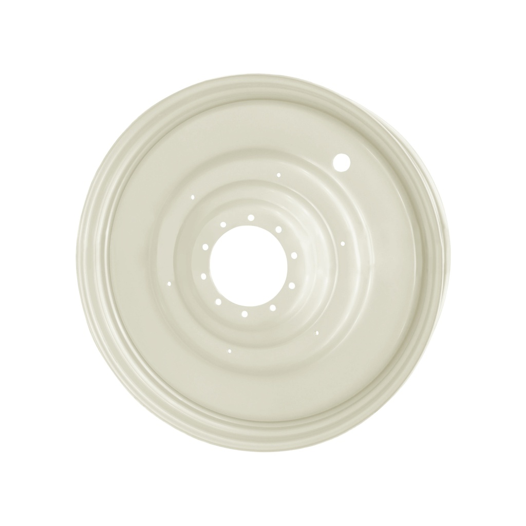 15"W x 50"D, New Holland White 10-Hole Formed Plate W/Weight Holes
