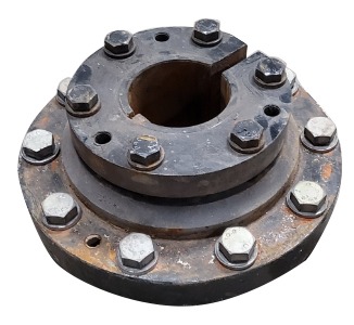 10-Hole Wedg-Lok OE Style, 4.528" (115.011mm) axle, Black