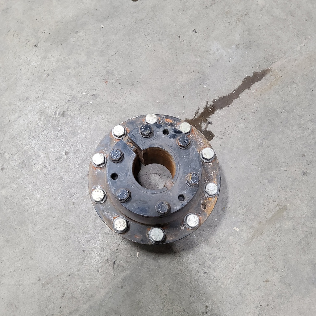 10-Hole Wedg-Lok OE Style, 4.528" (115.011mm) axle, Black