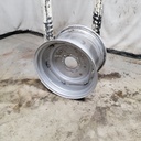 16"W x 24"D Rim with Clamp/Loop Style Rim with 8-Hole Center, Case IH Silver Mist
