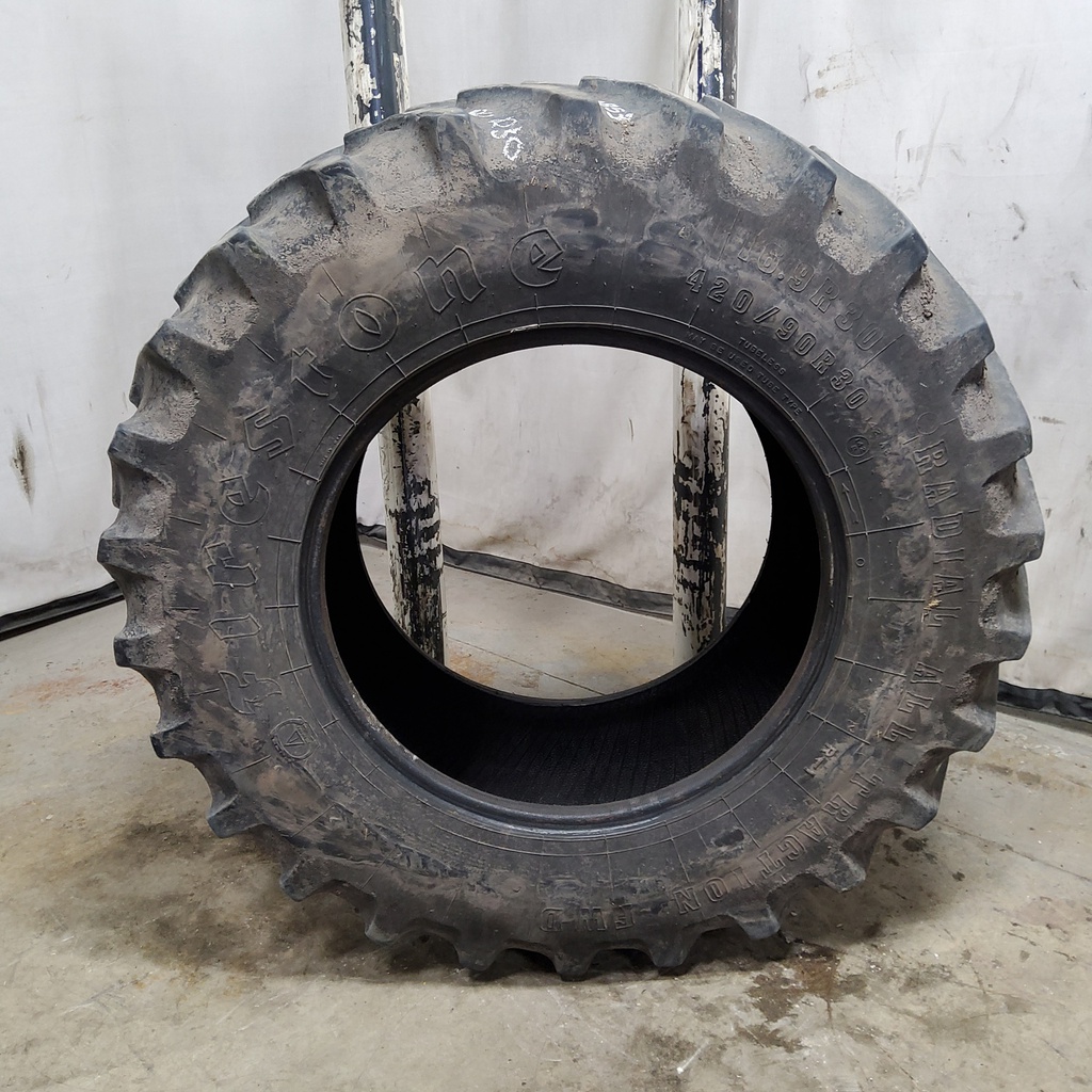 420/90R30 Firestone Radial All Traction FWD R-1 142 B 55%