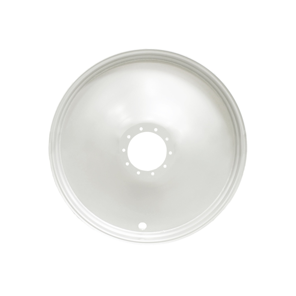 10"W x 54"D, New Holland White 10-Hole Spun Disc
