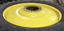 13"W x 46"D, John Deere Yellow 10-Hole Formed Plate