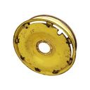 8"W x 40"D Rim with Clamp/U-Clamp/Rim with Clamp/Loop Style Rim with 8-Hole Center, John Deere Yellow