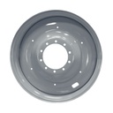 16"W x 38"D, Case IH Silver Mist 10-Hole Formed Plate W/Weight Holes
