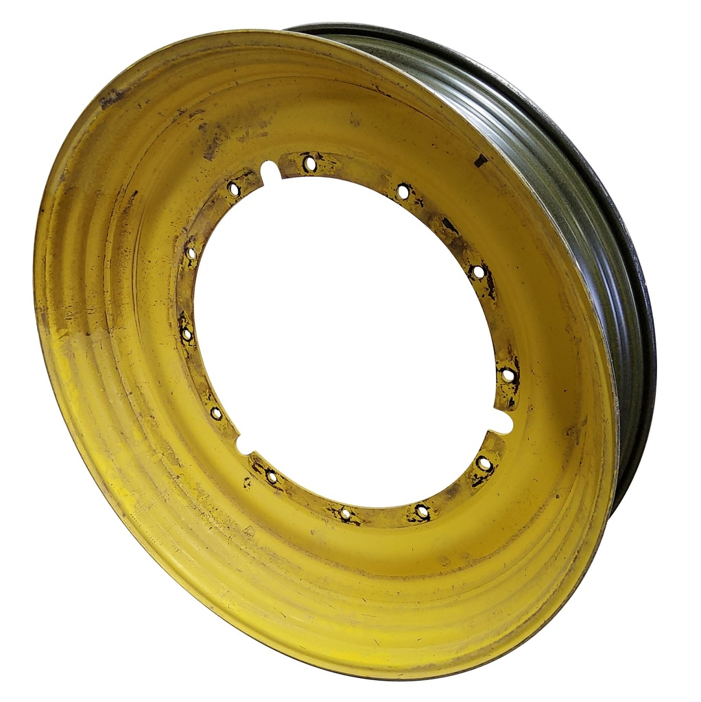 10"W x 50"D, John Deere Yellow 12-Hole Stub Disc