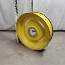 8-Hole Stub Disc (groups of 2 bolts) Center for 42"-54" Rim, John Deere Yellow