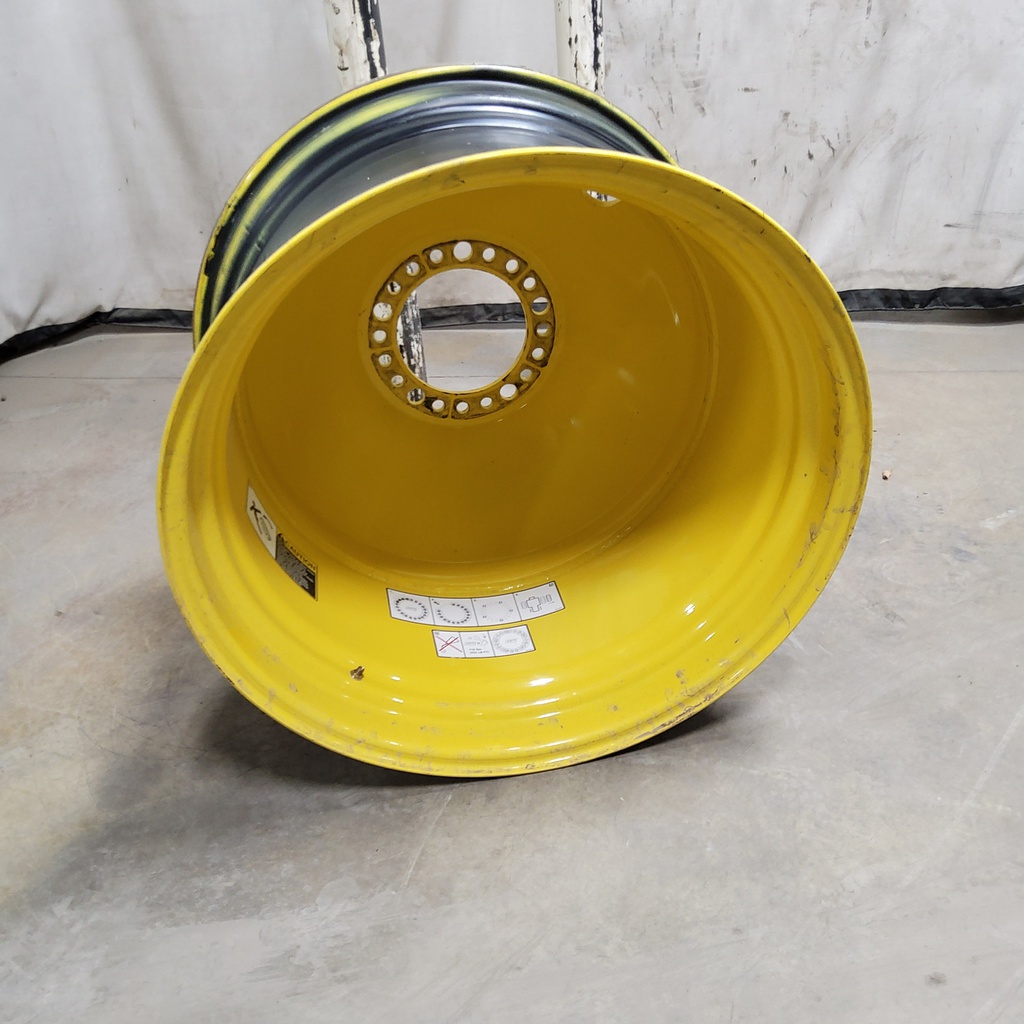 23"W x 38"D, John Deere Yellow 20-Hole Dolly Dual