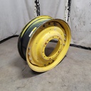 12"W x 38"D, John Deere Yellow 12-Hole Waffle Wheel (Groups of 3 bolts)