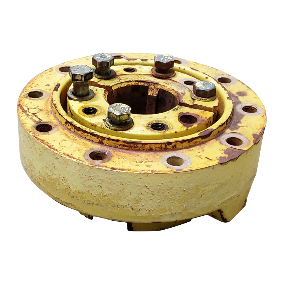 10-Hole Wedg-Lok OE Style, 4.331" (110.007mm) axle, John Deere Yellow