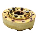 10-Hole Wedg-Lok OE Style, 4.331" (110.007mm) axle, John Deere Yellow