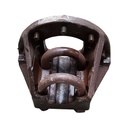 9-Hole 2 U-Bolt Style, 3.25" (82.55mm) axle, Black