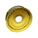 12"W x 38"D, John Deere Yellow 12-Hole Waffle Wheel (Groups of 3 bolts)