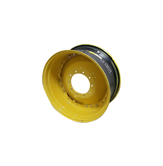 10-Hole Waffle Wheel (Groups of 3 bolts)HD Center for 34" Rim, John Deere Yellow