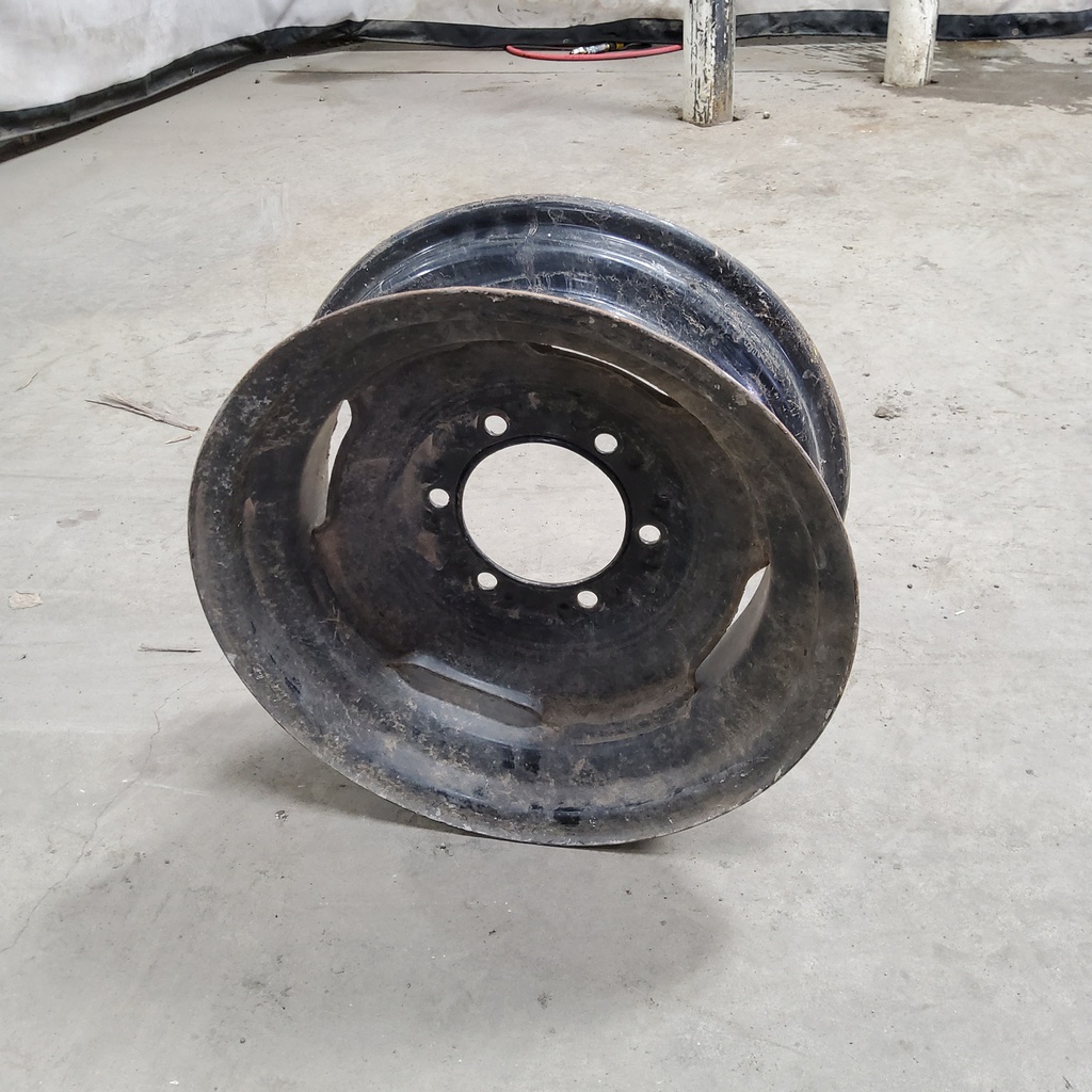 6"W x 15"D, Black 6-Hole Implement