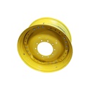 10-Hole Waffle Wheel (Groups of 3 bolts)HD Center for 34" Rim, John Deere Yellow