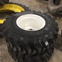 43/16.00-20 Titan Farm Trac Loader SS NHS  R-4 on Cream 6-Hole Formed Plate 99%