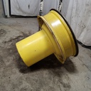 10"W x 38"D, John Deere Yellow 12-Hole FWA Direct Bolt Dual