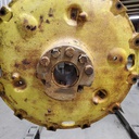 12-Hole Double Bevel 34" Cast Center for 34" Rim, John Deere Yellow