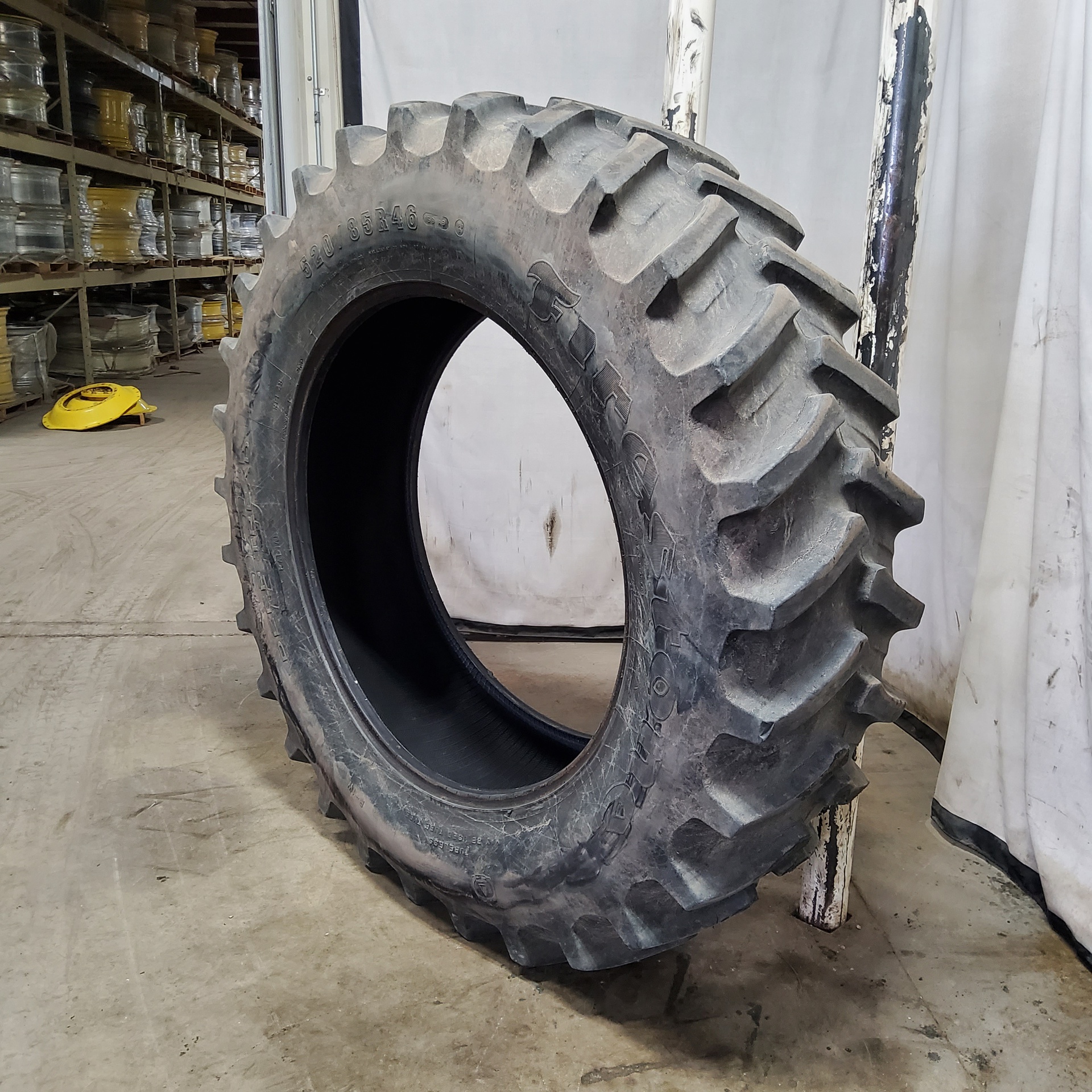 Used520/85R46 Firestone Radial Deep Tread 23 R-1W Agricultural Tires ...