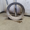 16"W x 42"D, Case IH Silver Mist 0-Hole Double Bevel 34" Cast
