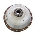 0-Hole Stub Disc Center for 38"-54" Rim, New Holland White