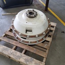 0-Hole Stub Disc Center for 38"-54" Rim, New Holland White