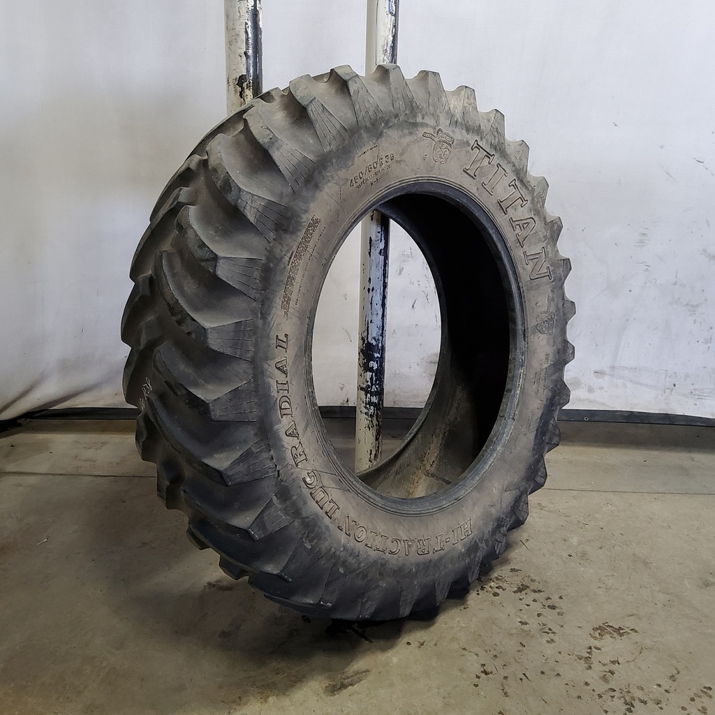 480/80R38 Titan Farm Hi Traction Lug Radial R-1 149B 75%