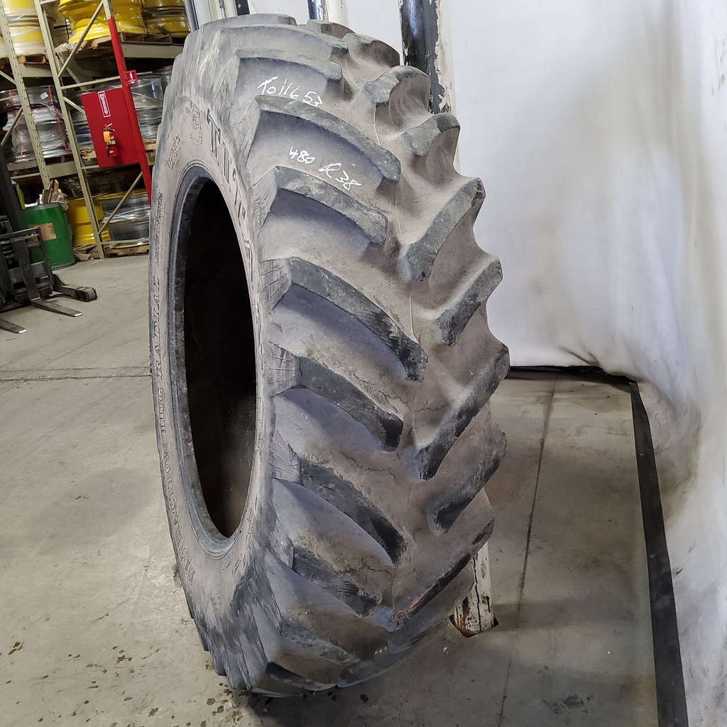 480/80R38 Titan Farm Hi Traction Lug Radial R-1 149B 75%