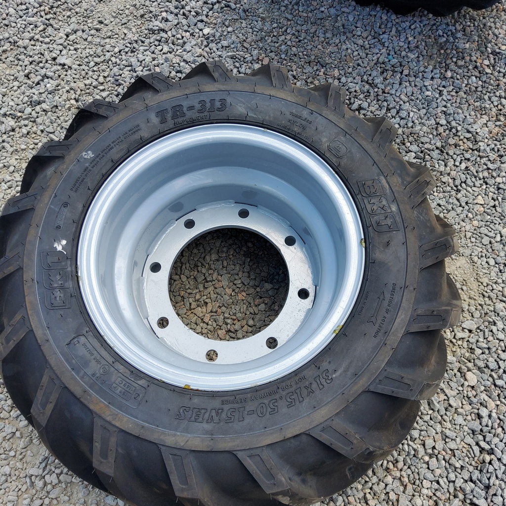 13"W x 15"D, Agco Corp Gray 8-Hole Flat Plate