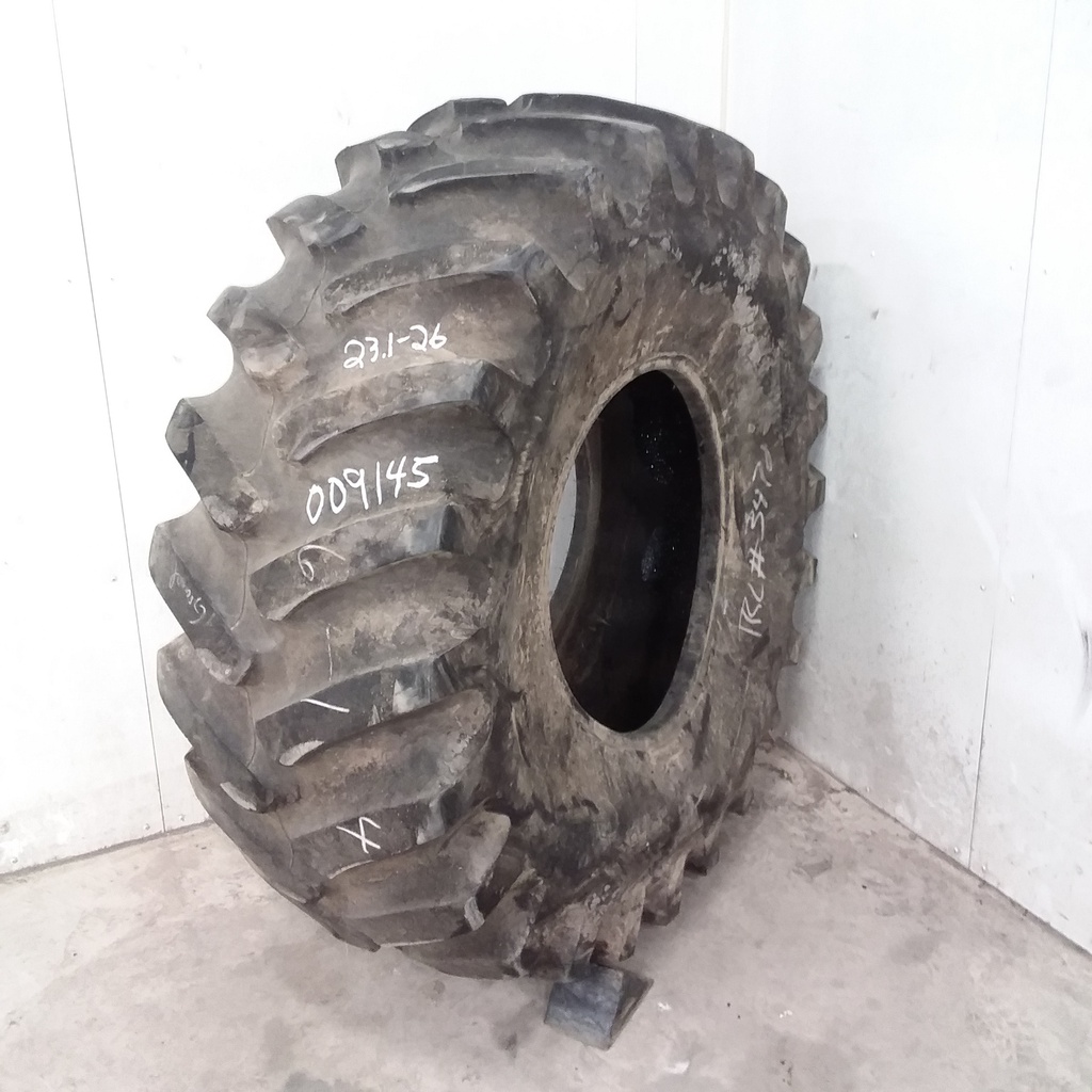 23.1/-26 Firestone Super All Traction 23 R-1 , F (12 Ply) 75%