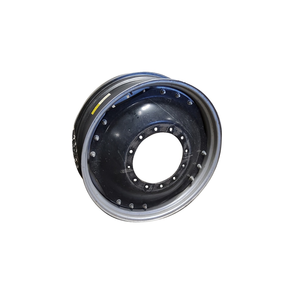 12-Hole Waffle Wheel (Groups of 3 bolts) Center for 38"-54" Rim, Black