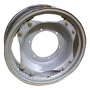 8"W x 24"D, Case IH Silver Mist Rim with Clamp/Loop Style (groups of 2 bolts)