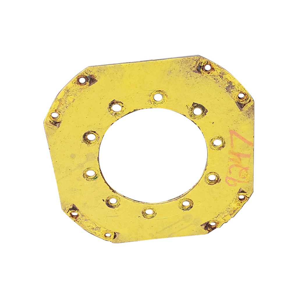 10-Hole Waffle Wheel (Groups of 2 bolts) Center for 26" Rim, John Deere Yellow