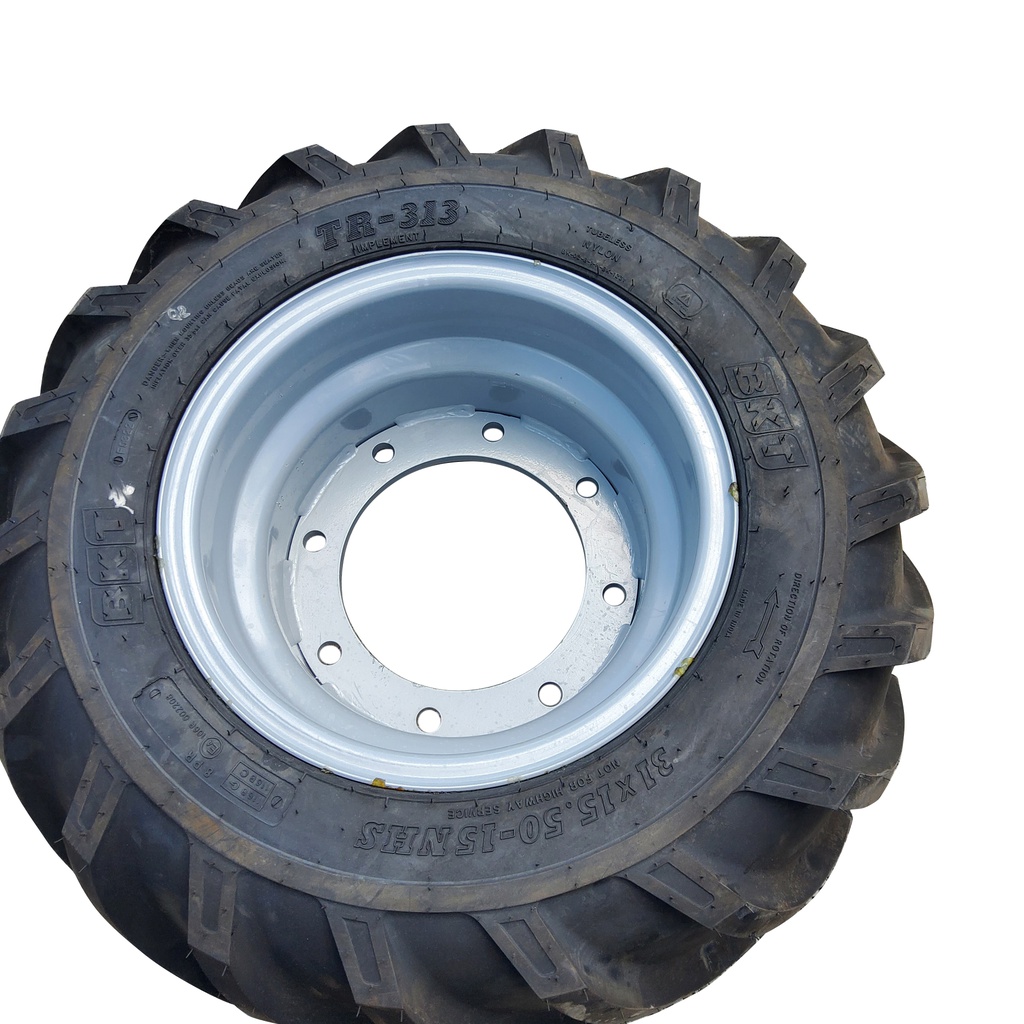 13"W x 15"D, Agco Corp Gray 8-Hole Flat Plate