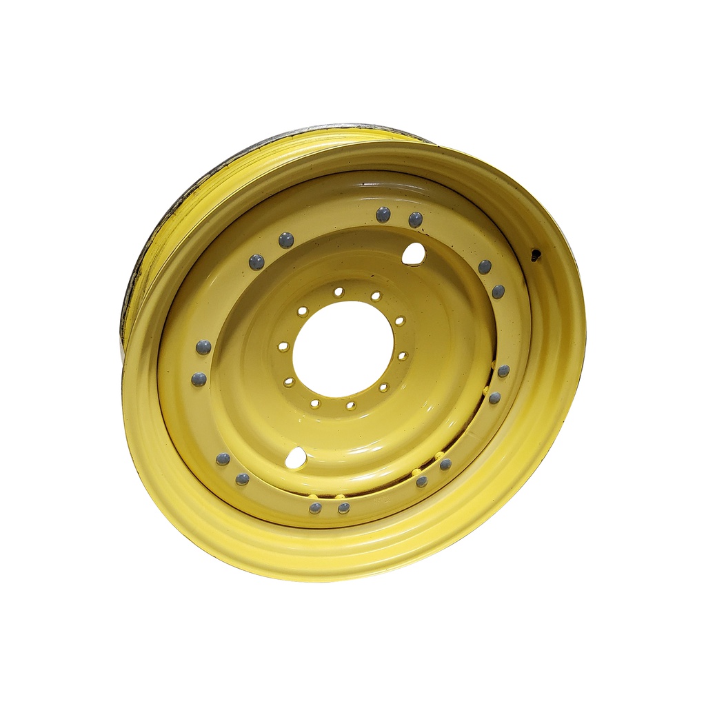 10-Hole Stub Disc (groups of 2 bolts) Center for 38"-54" Rim, John Deere Yellow