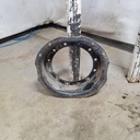 12-Hole Waffle Wheel (Groups of 2 bolts) Center for 28"-30" Rim, Black