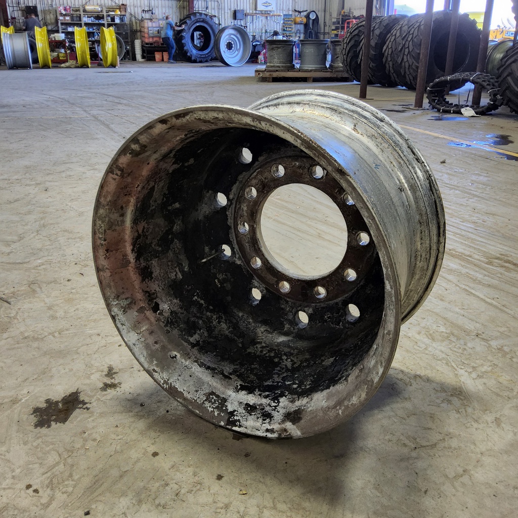 13"W x 22.5"D, Aluminum 10-Hole Hub Pilot
