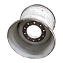 20"W x 22.5"D, White 10-Hole Hub Pilot