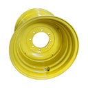 25"W x 26"D, John Deere Yellow Formed Plate